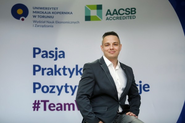 Laureaci stypendiów ministra dla wybitnie zdolnych młodych naukowców - Maciej Ryczkowski [fot. Andrzej Romański]